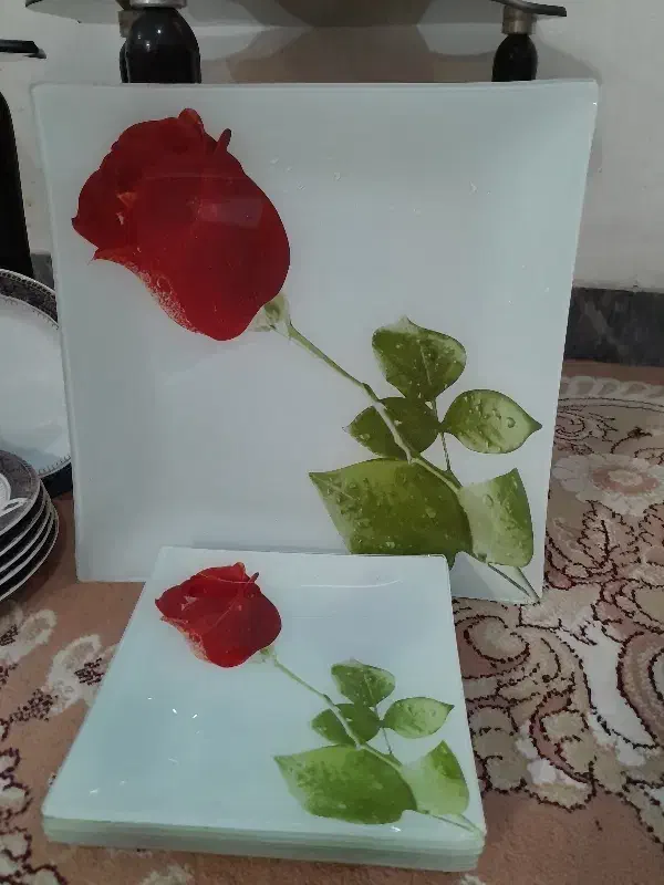 تعدادی ظروف چینی و بلور (قیمت توافقی )|ظروف سرو و پذیرایی|اهواز, کوی صنایع|دیوار