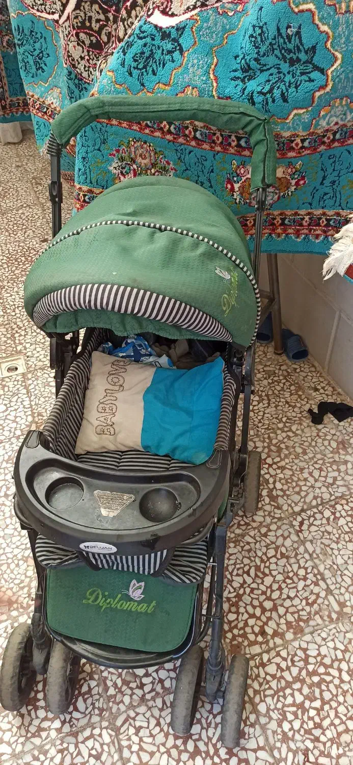 کالسکه سالم نوقیمت سه میلیونوصد|کالسکه و لوازم جانبی|محمدیه-قزوین, |دیوار