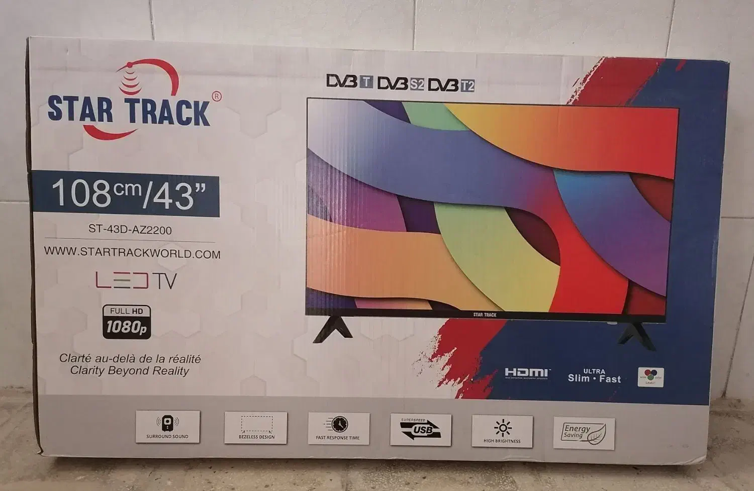 فروش تلویزیون 43 اینچ|تلویزیون و پروژکتور|شیراز, رکن‌آباد|دیوار