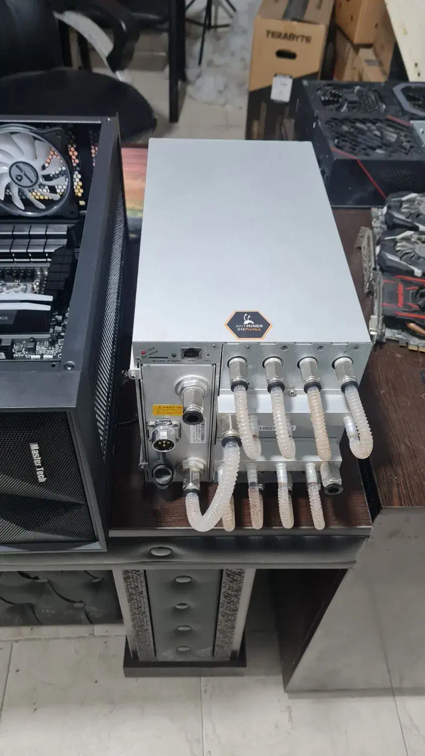 ماینر S19 PRO Hydro 184TH|قطعات و لوازم جانبی رایانه|شیراز, رحمت‌آباد|دیوار