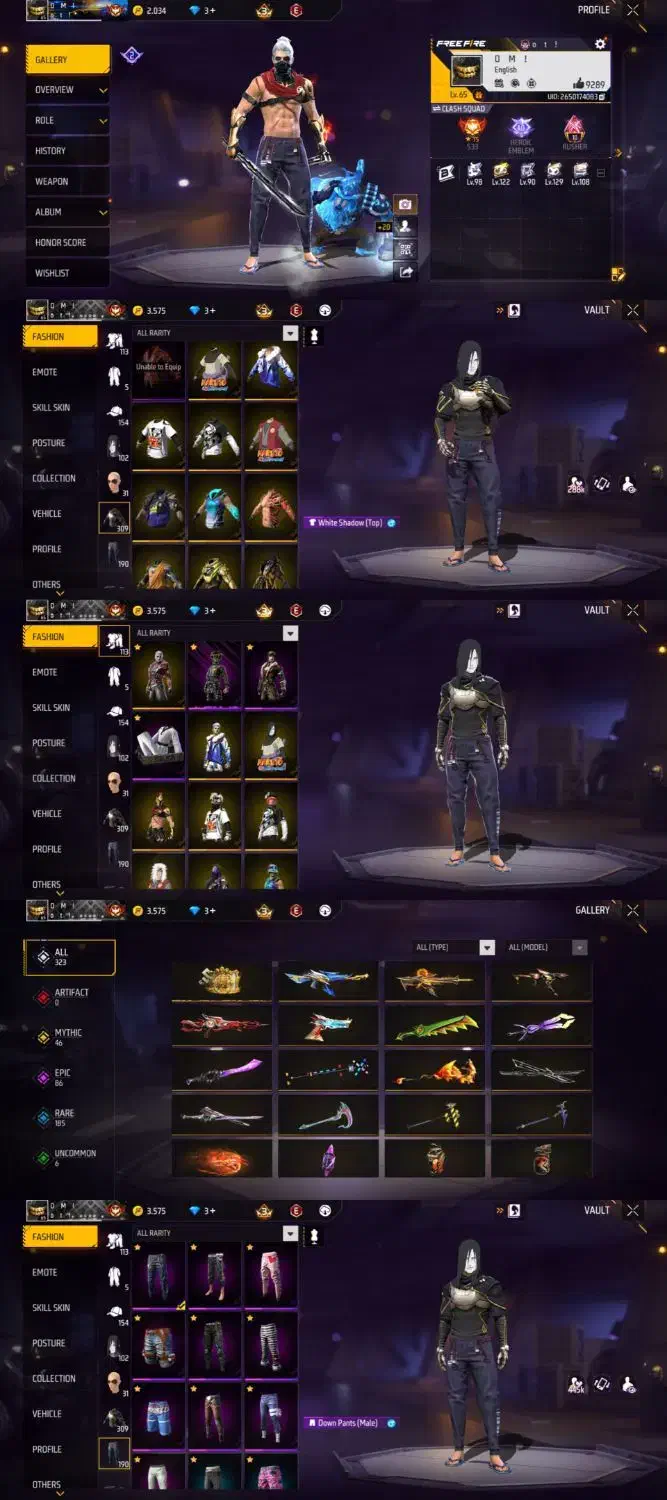 فری فایر ( توضیحات بخون )|کنسول، بازی ویدئویی و آنلاین|سراجو, |دیوار