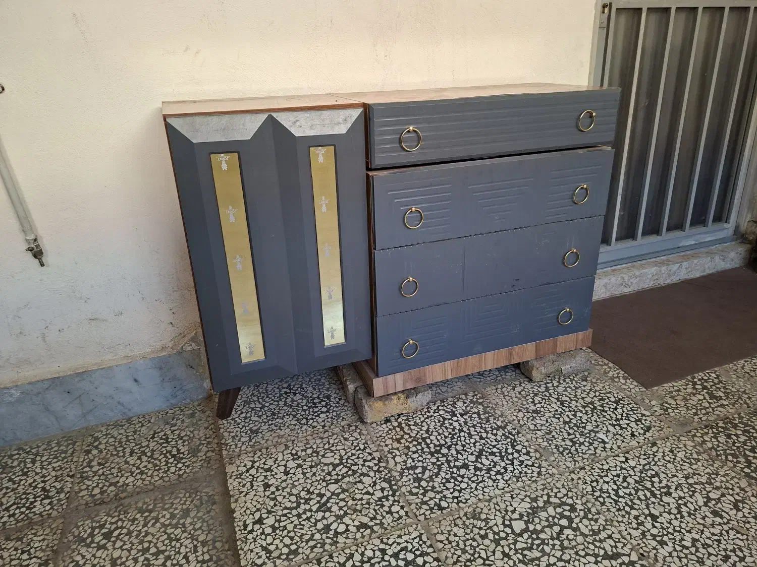 میز آرایش|تخت و سرویس خواب|مینودشت, |دیوار