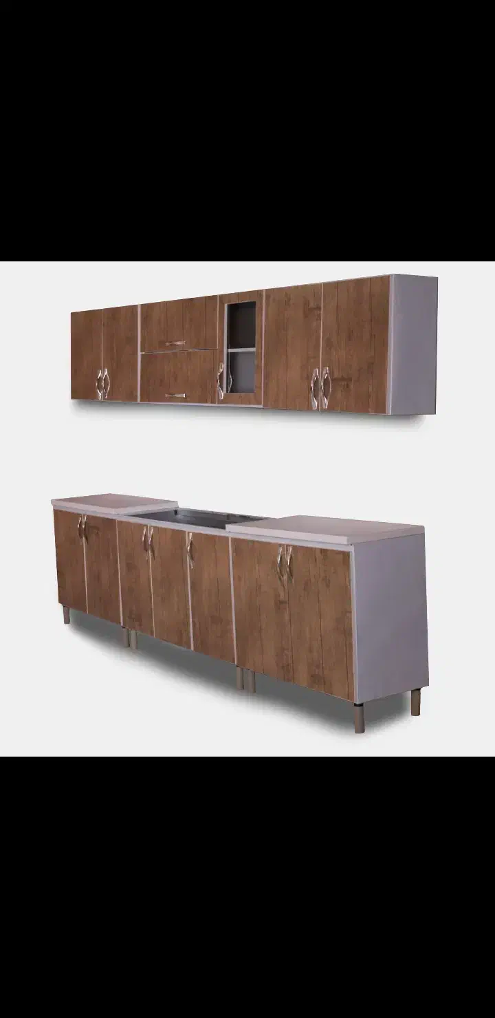 کابینت فلزی در تمام ابعاد سه متری آماده|مصالح و تجهیزات ساختمان|نسیم‌شهر, |دیوار