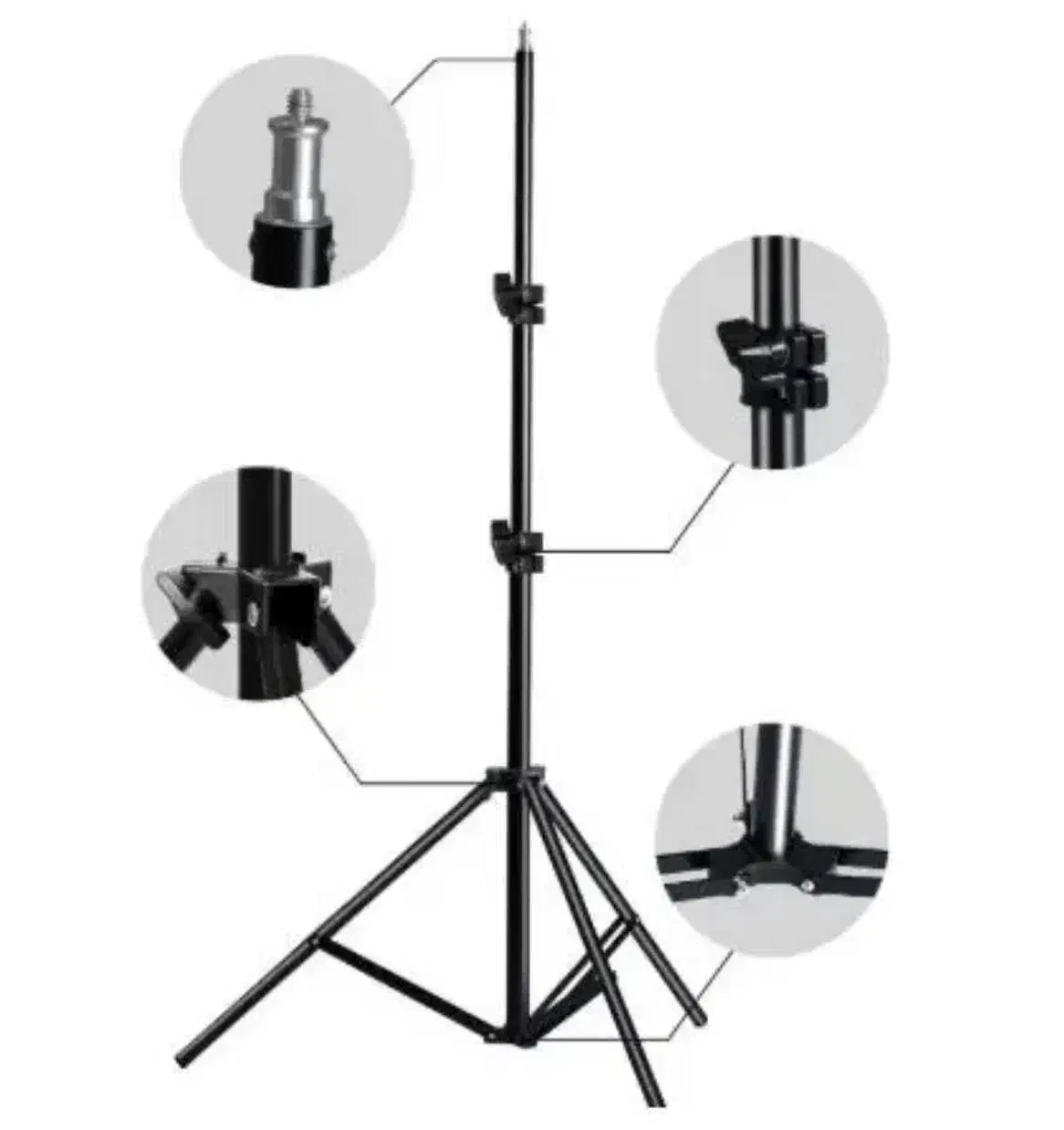 انواع سه پایه رینگ لایت و رینگ لایت|دوربین عکاسی و فیلمبرداری|نیشابور, محله میدان باغات|دیوار