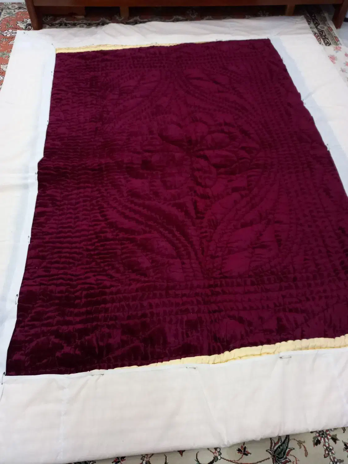 ۲عدد لحاف پنبه ای درجه یک|رختخواب، بالش، پتو|شاهینشهر, خانه کارگر|دیوار