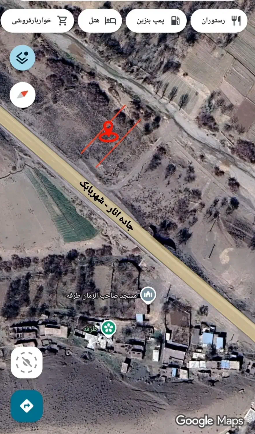 فروش زمین کوهستانی طرفه (جوزم)|فروش زمین و ملک کلنگی|انار, |دیوار