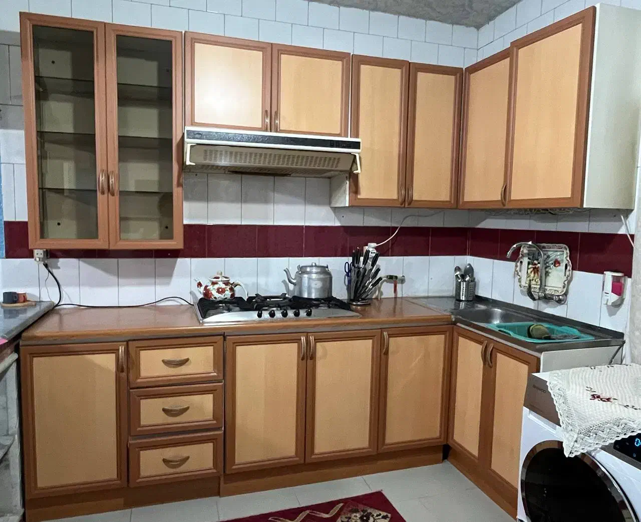 کابینت به همراه سینک|مصالح و تجهیزات ساختمان|گالیکش, |دیوار