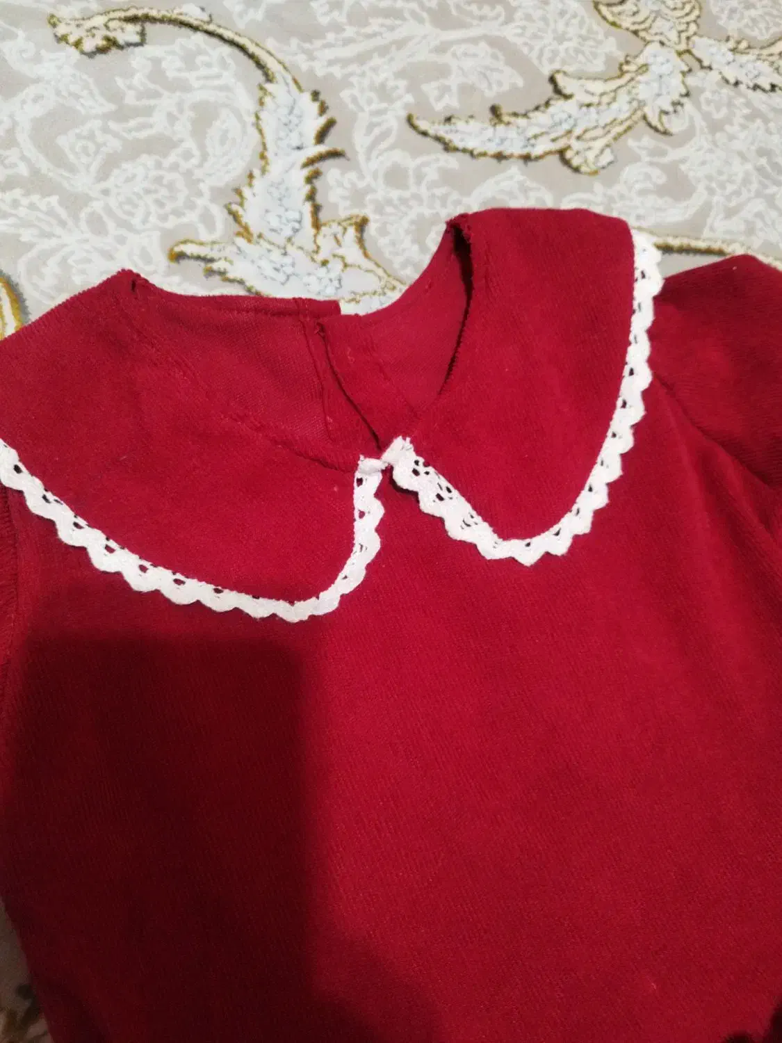 سارافون مخمل کبریتی|کفش و لباس بچه|صدرا-فارس, فاز ۱|دیوار