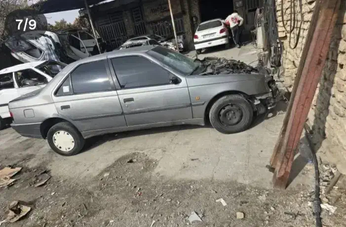 پژو 405 تصادفی|خودرو سواری و وانت|باسمنج, |دیوار