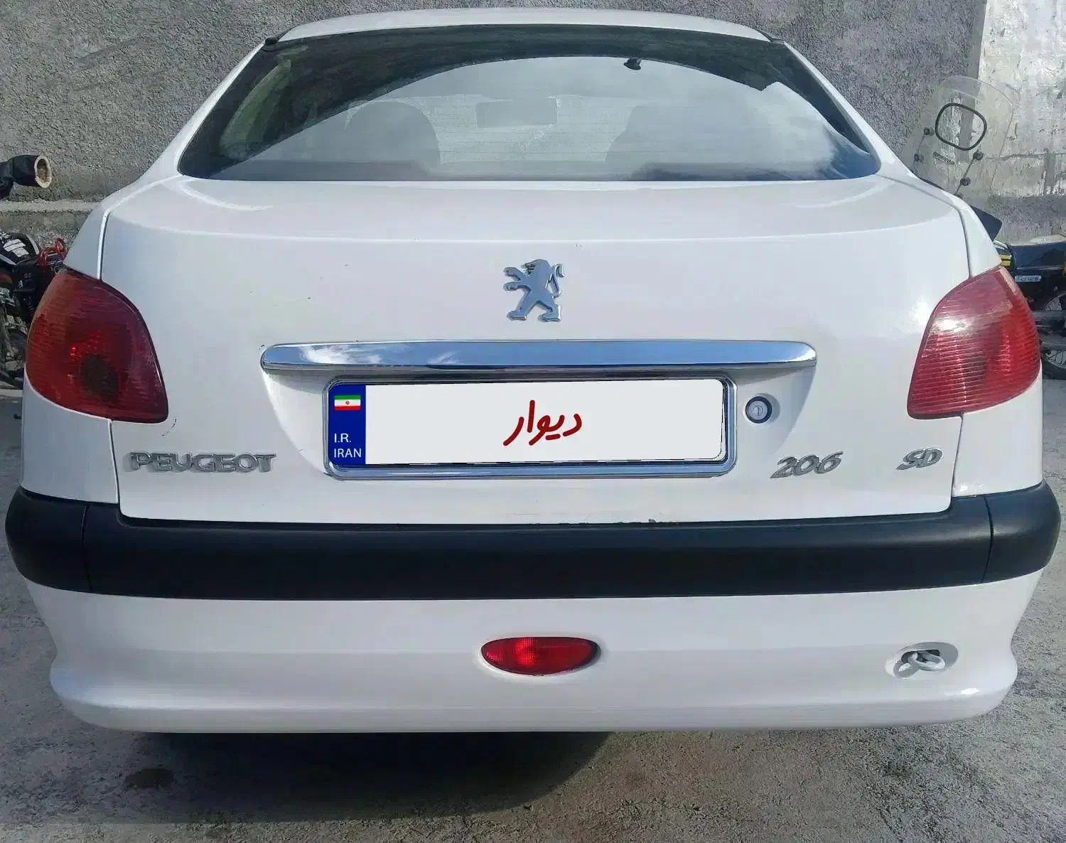 پژو ۲۰۶ sd v8|خودرو سواری و وانت|اراک, |دیوار