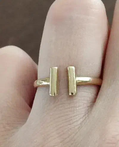 انگشتر،نیم ست و زنجیر طلا|جواهرات|خرم‌آباد, |دیوار