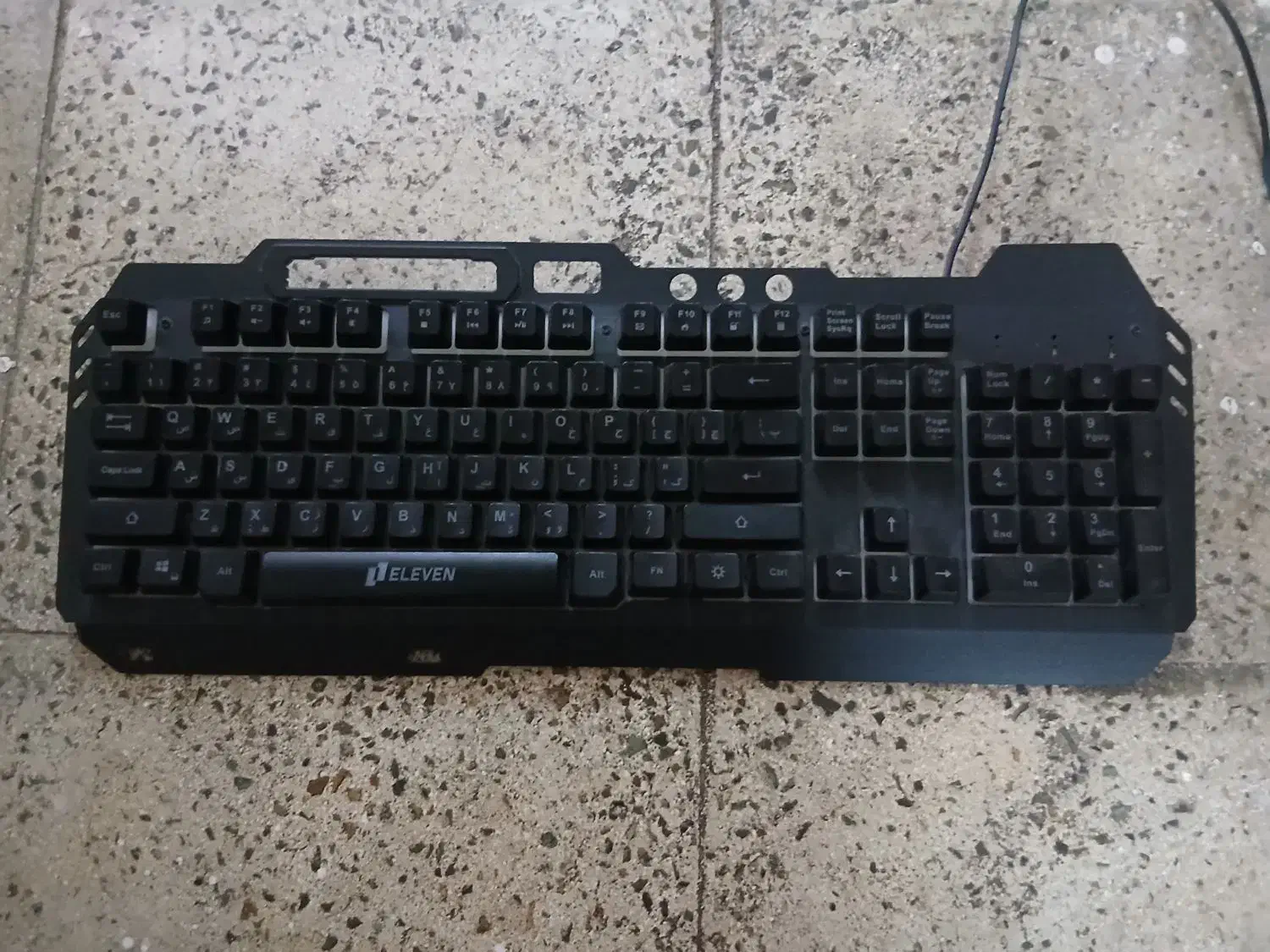 کیبورد گیمینگ مدل ELEVEN GK102|قطعات و لوازم جانبی رایانه|کرج, شهرک فهمیده|دیوار
