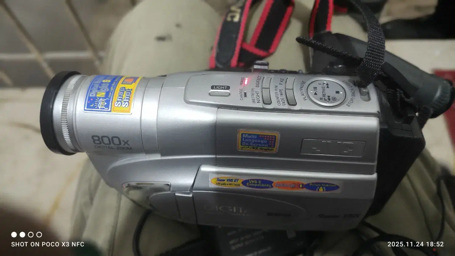 دوربین فیلمبرداری JVC اصل ژاپن|دوربین عکاسی و فیلمبرداری|اصفهان, بوستان ناژوان|دیوار