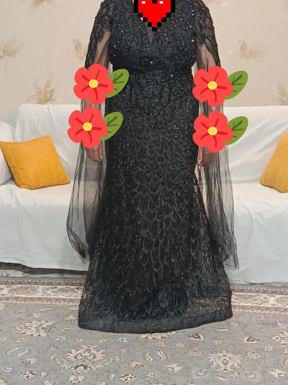 لباس مجلسی جواهردوزی شده|لباس|مشهد, سرافرازان|دیوار