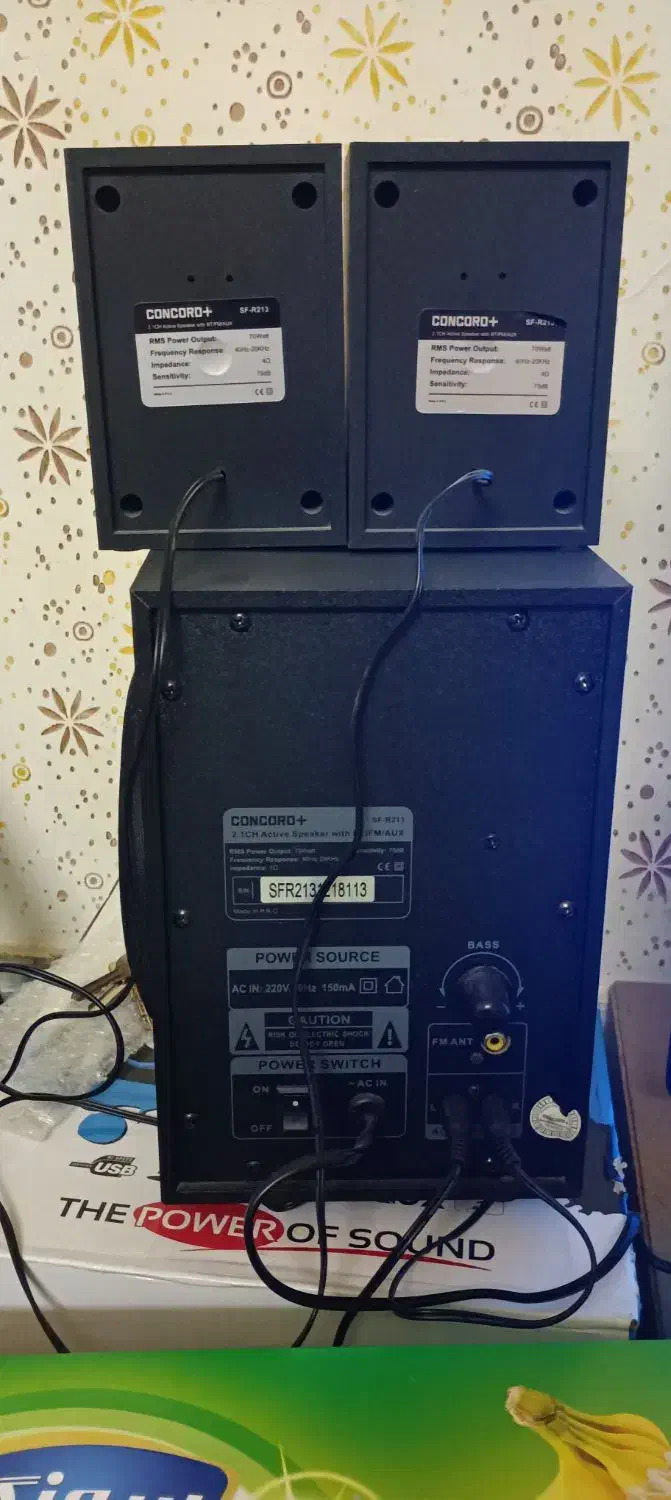 اسپیکر کونکرد|سیستم صوتی خانگی|مشهد, جاهد شهر|دیوار