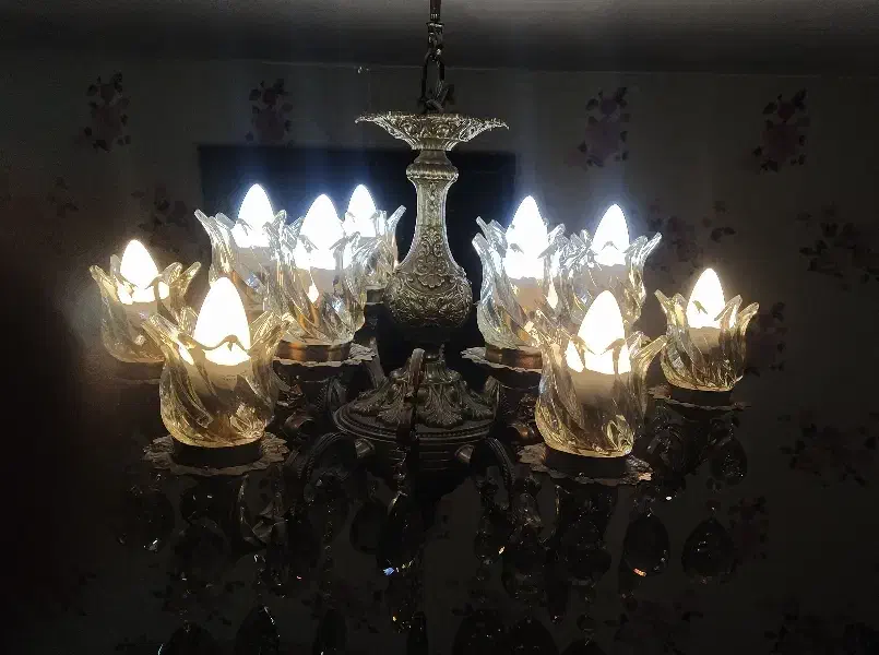 لوستر دونه ای ۵ تومن|لوستر و چراغ آویز|زنجان, |دیوار