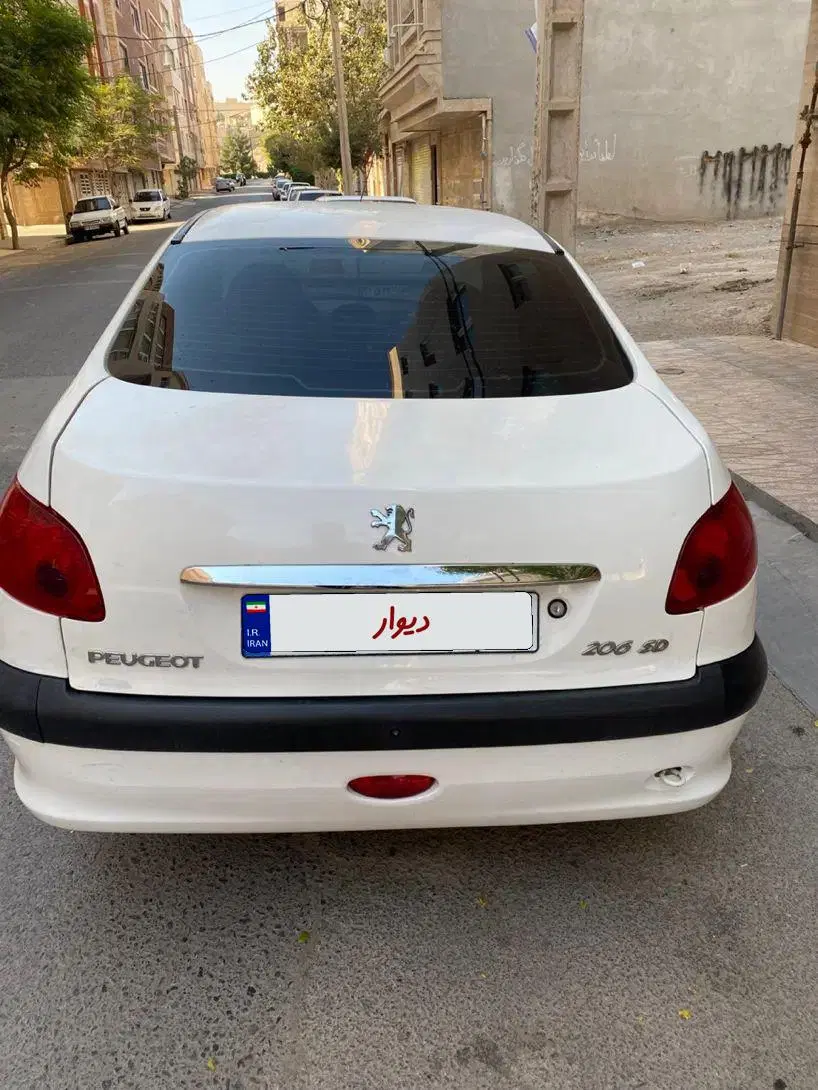 ۲۰۶ صندوقدار V8|خودرو سواری و وانت|قم, بنیاد|دیوار