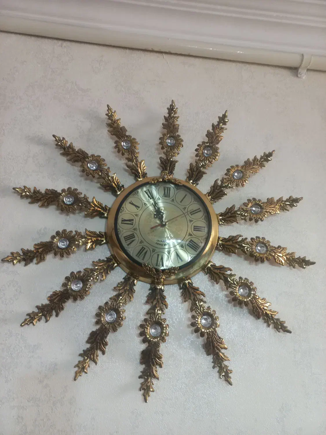 ساعت برنز اصل|ساعت دیواری و تزئینی|خرمآباد, |دیوار