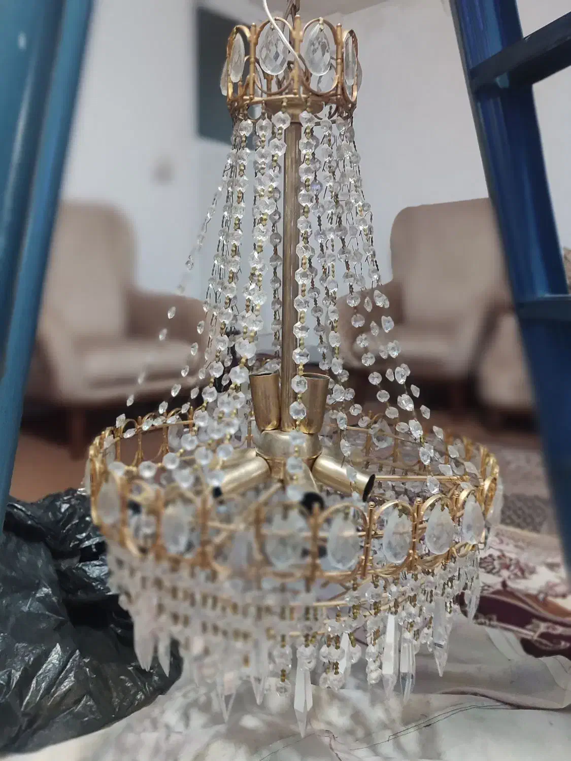 لوستر|لوستر و چراغ آویز|خوی, |دیوار