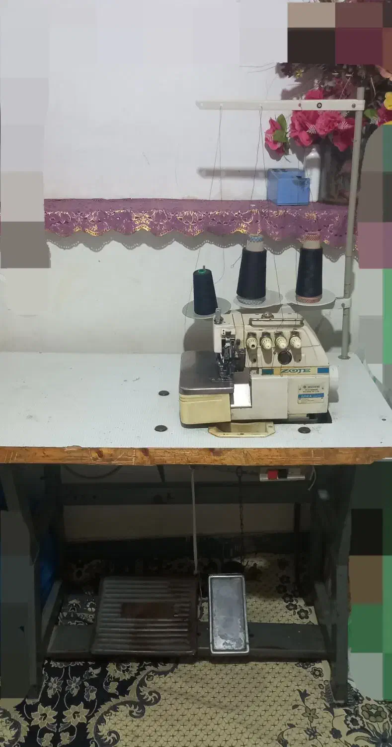 چرخ راسته دوز*سردوزصنعتی|چرخ خیاطی و ریسندگی|بروجرد, |دیوار