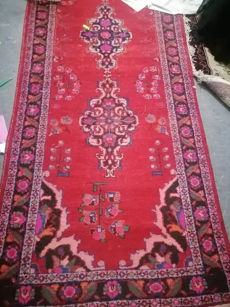 قالی دست باف قدیمی|فرش|دزفول, |دیوار