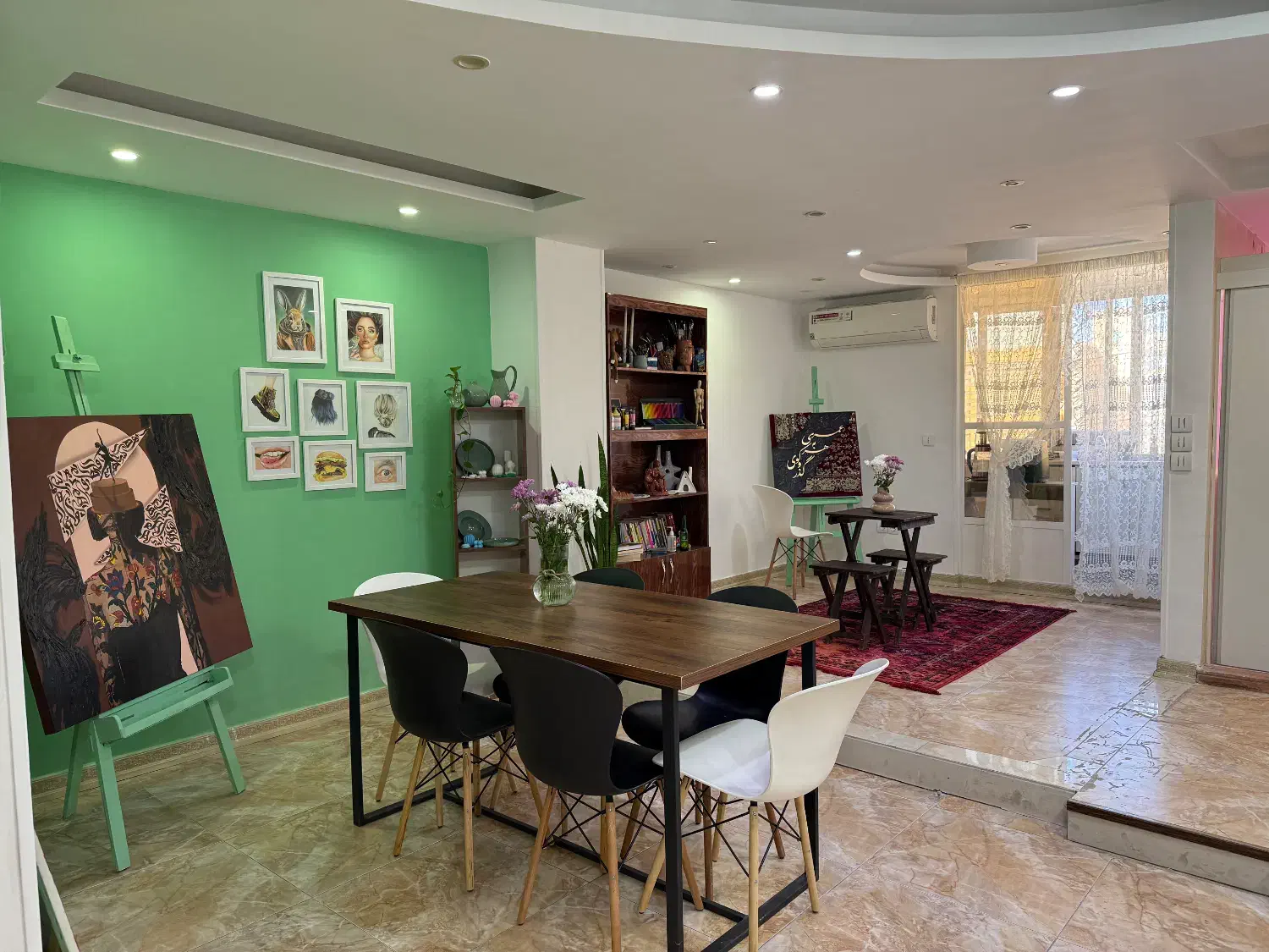 آموزش نقاشی در گالری هنری نفس|خدمات آموزشی|کرج, شهرک اوج|دیوار