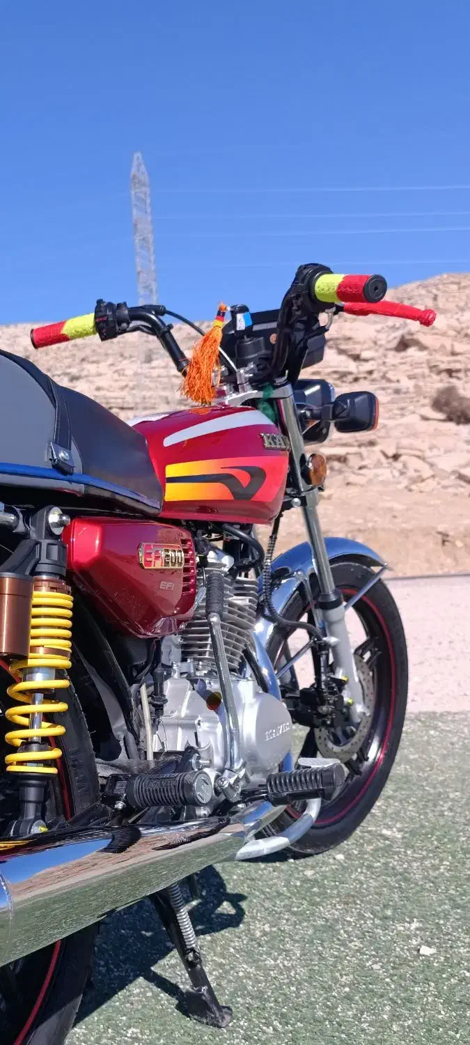 موتور ۲۰۰خشک|موتورسیکلت|مهران (ایلام), |دیوار