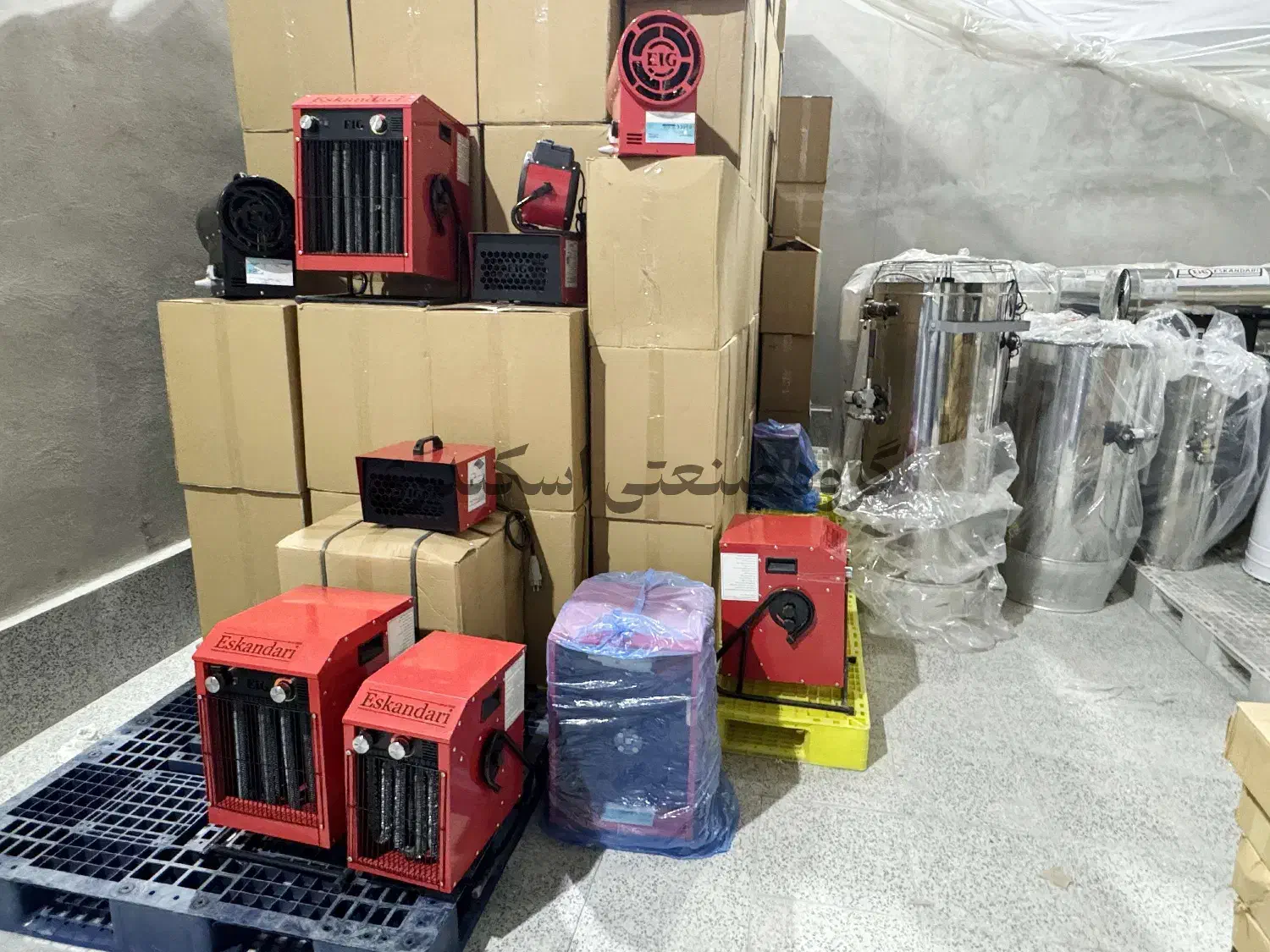 هیتر برقی بخاری فن دار 9کیلووات گلخانه کارخانه|بخاری، هیتر، شومینه|شیراز, دروازه اصفهان|دیوار