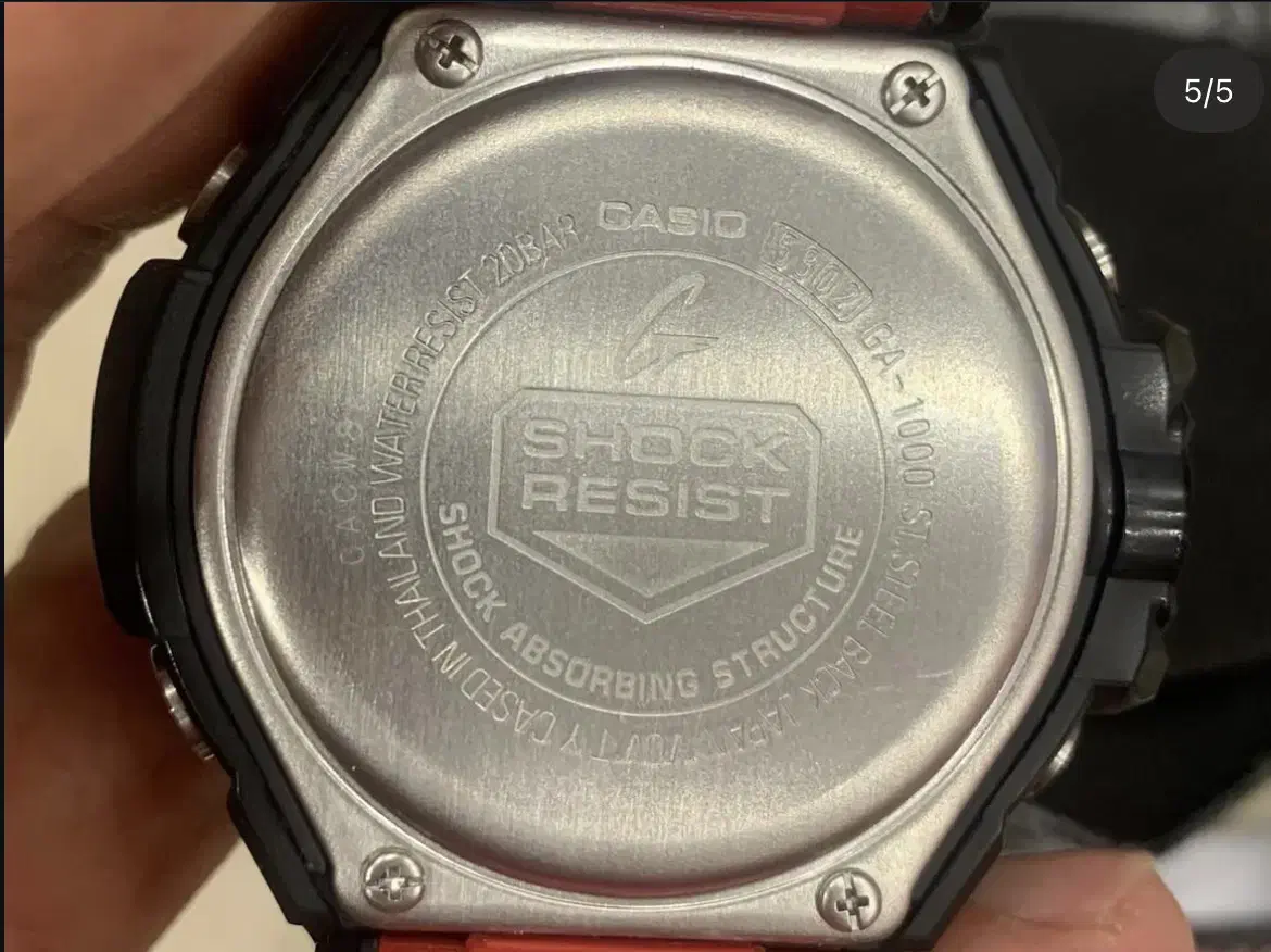 ساعت جی شاک کاسیو جیشاک GA1000|ساعت|تهران, تهرانپارس غربی|دیوار