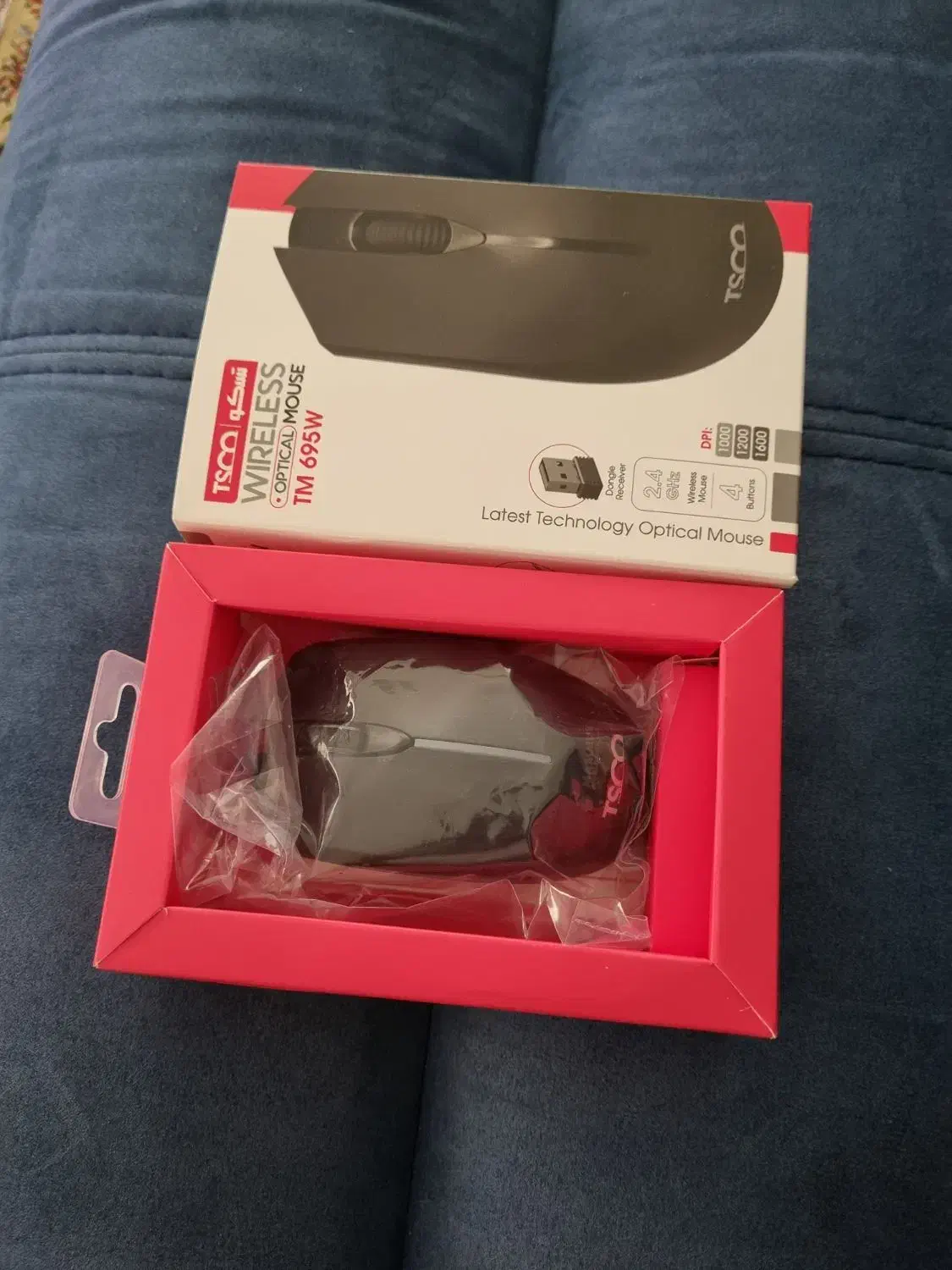 موس بی سیم تسکو|قطعات و لوازم جانبی رایانه|آمل, |دیوار