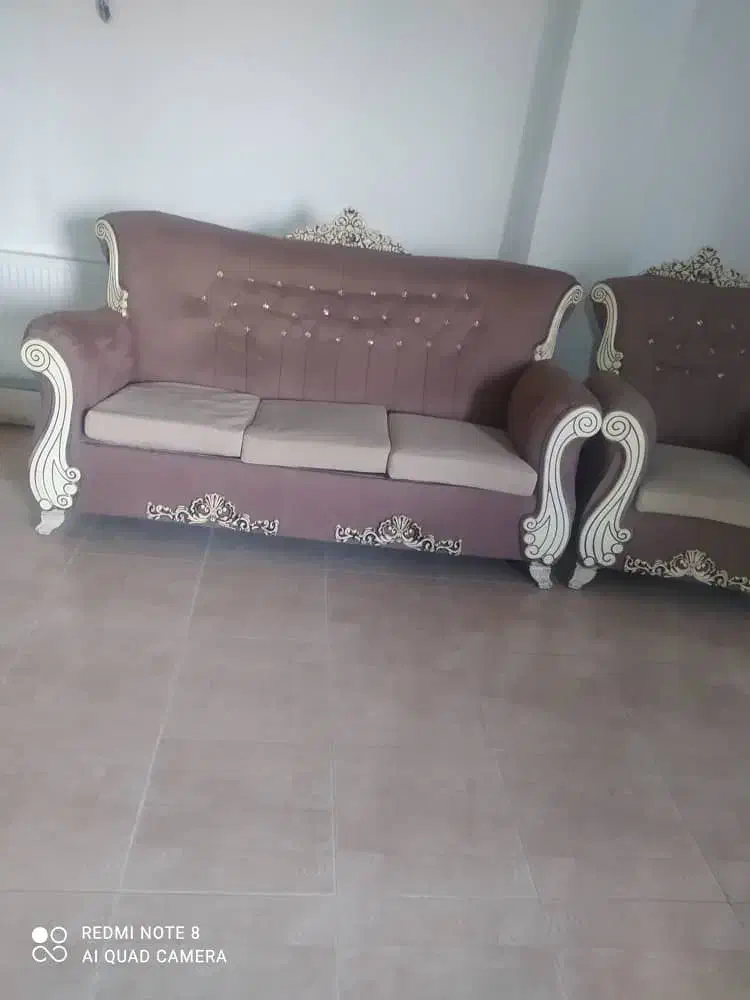 فروش فوری مبل 7نفره|مبلمان خانگی و میز عسلی|کلارآباد, |دیوار