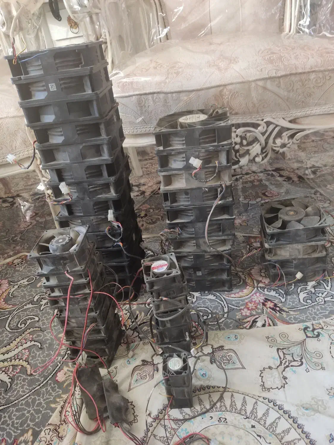 فن ۱۲ ولت از۴ سانت تا ۱۴ سانت دوربالا خنک کننده جت|قطعات و لوازم جانبی رایانه|اصفهان, بوستان ناژوان|دیوار