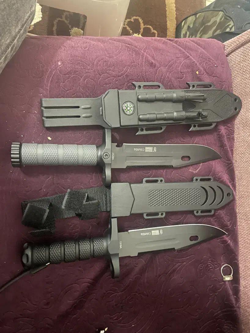 چاقو شکاری کلمبیا|کوهنوردی و کمپینگ|یزد, |دیوار