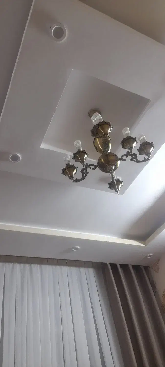 لوستر برنجی|لوستر و چراغ آویز|اراک, |دیوار