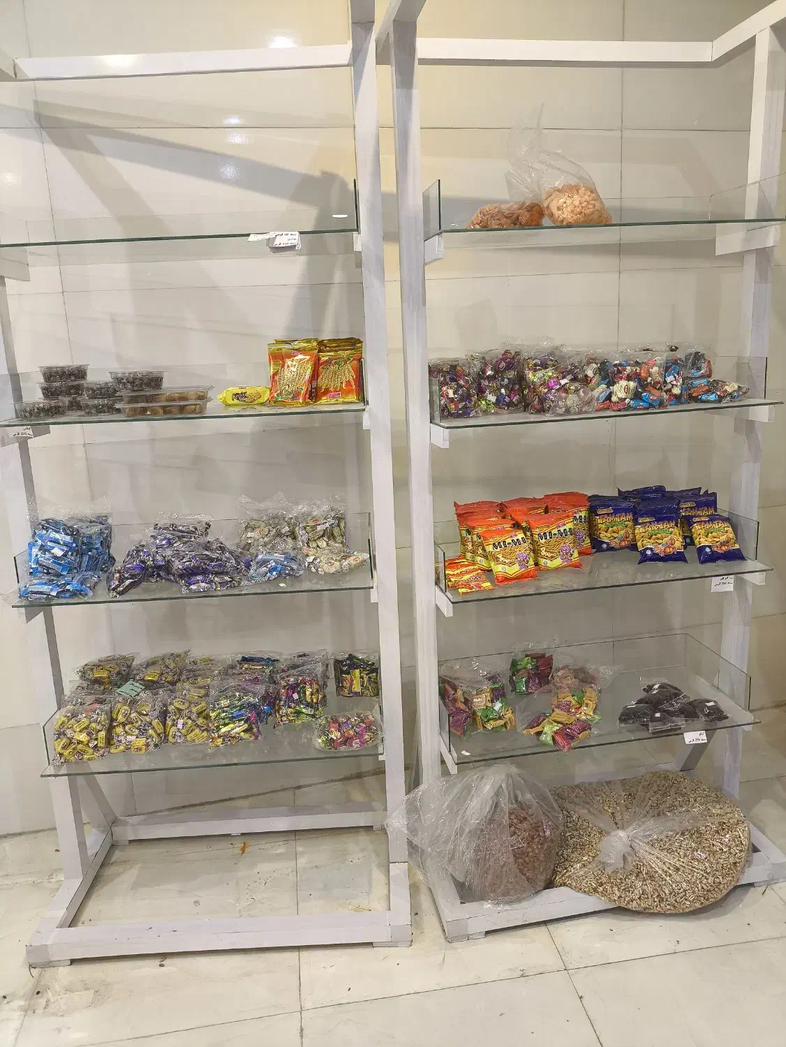 یخچال قفسه سوپرمارکت استند آجیل و خشکبار و شیرینی|فروشگاه و مغازه|جم, |دیوار