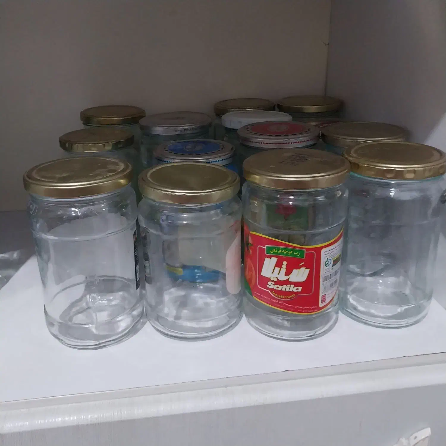 ظرف شیشه ای|ظروف نگهدارنده، پلاستیکی، یک‌بارمصرف|همدان, |دیوار