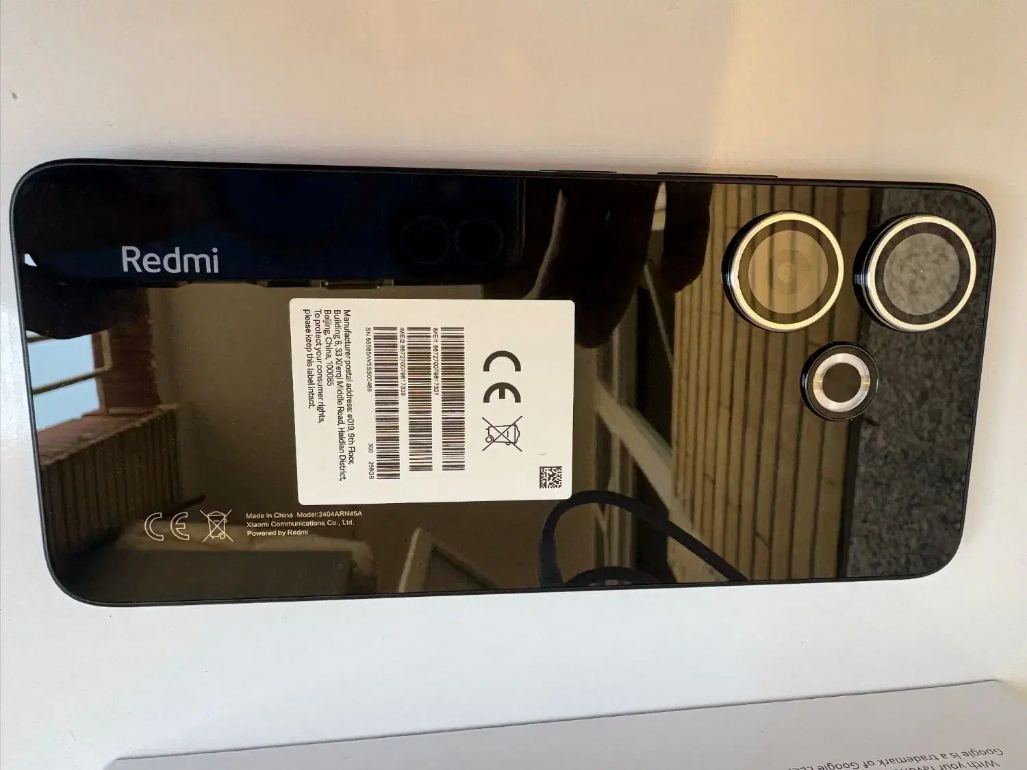 گوشی شیائومی Redmi 13 مشکی اکلیلی براق و خاص|موبایل|قم, باغ کرباسی|دیوار