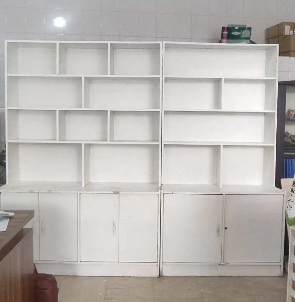 قفسه و پارتیشن|کتابخانه، شلف، قفسه‌های دیواری|بستان آباد, |دیوار