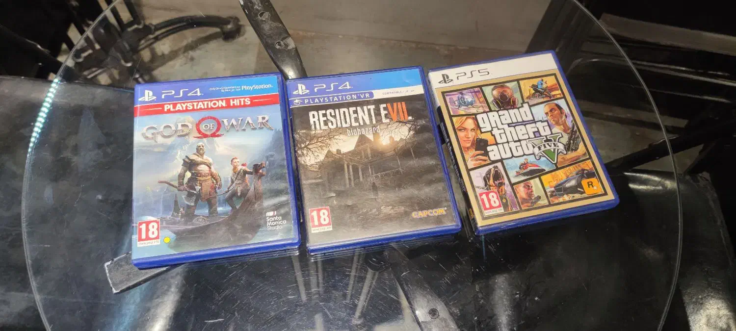 gta  god of war  resident evil ps4 و ps5|کنسول، بازی ویدئویی و آنلاین|تهران, شهرک غرب|دیوار