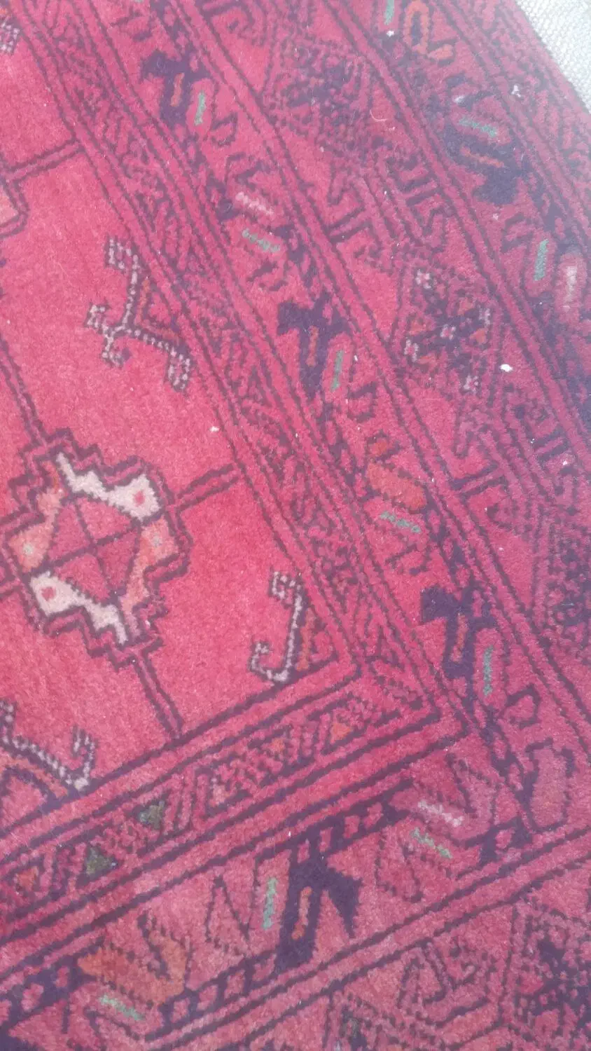 قالیچه ترکمن دستباف|فرش|شهریار, شهریار|دیوار