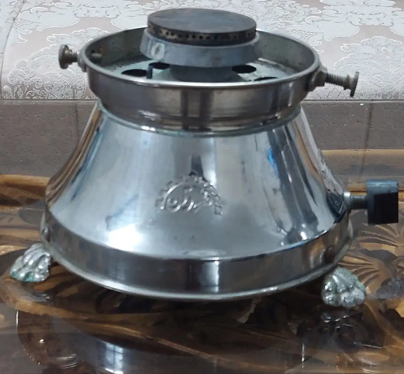پایه سماور گازی|سماور، چای‌ساز، قهوه‌ساز|قم, آذر (نکویی)|دیوار