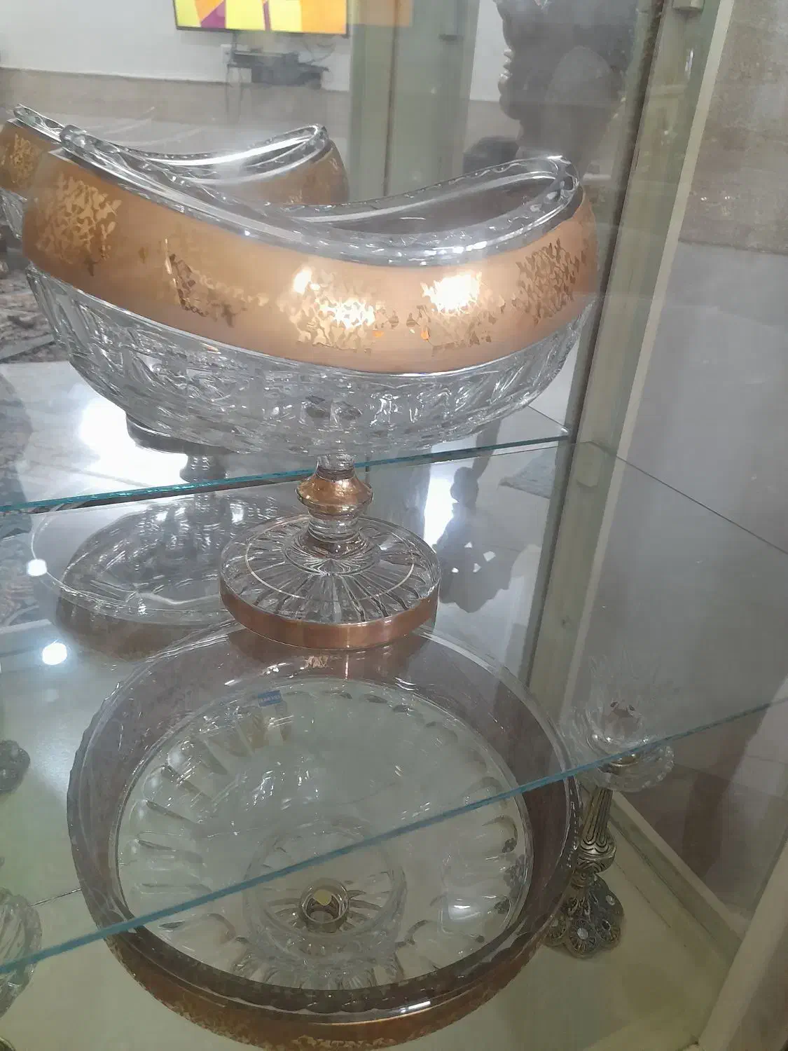 بلورچک|ظروف سرو و پذیرایی|قم, شاد قلی|دیوار