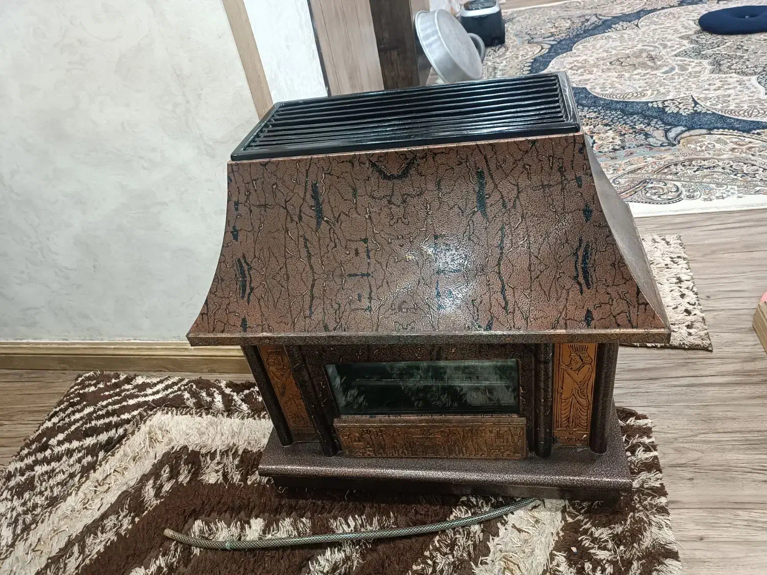 بخاری|بخاری، هیتر، شومینه|فومن, |دیوار