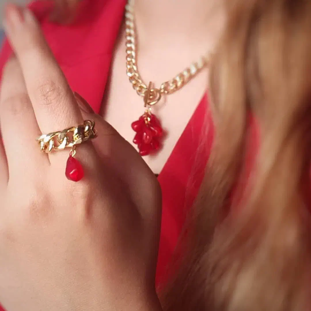 بایک جلسه آموزش،خودت زیورالات یلداتو درست کن|خدمات آموزشی|قم, امامزاده ابراهیم|دیوار