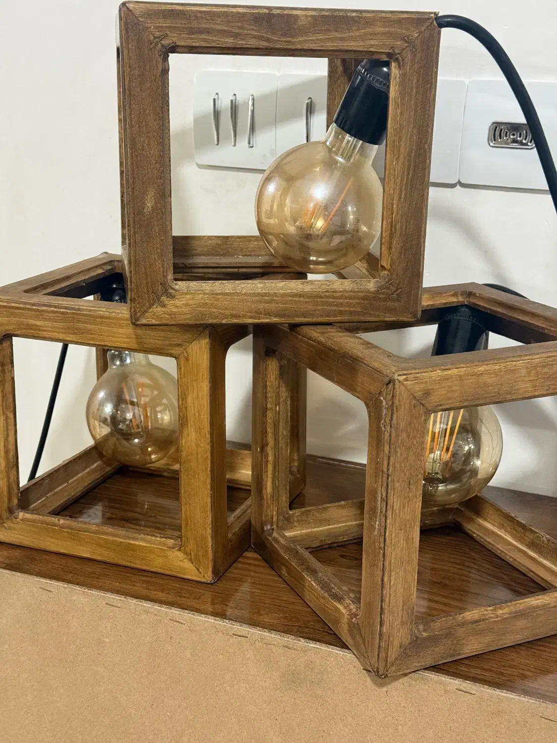 لوستر طرح چوپ|لوستر و چراغ آویز|بجنورد, |دیوار