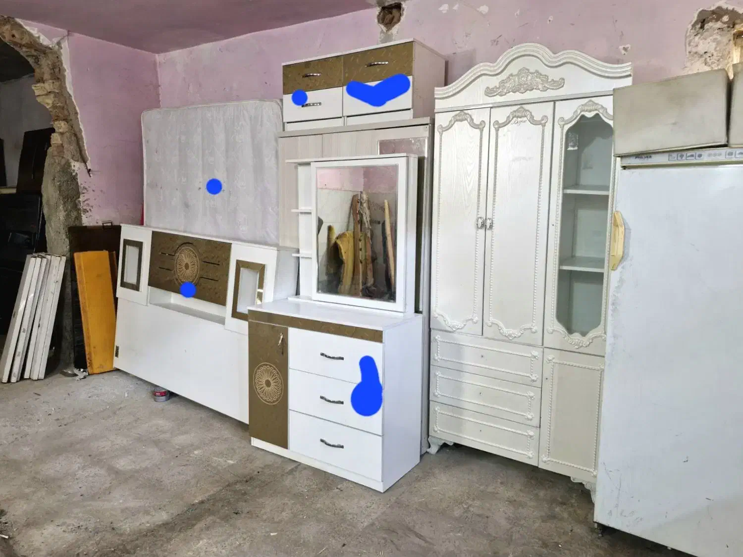 سرویس تخت خواب|تخت و سرویس خواب|بیرجند, |دیوار