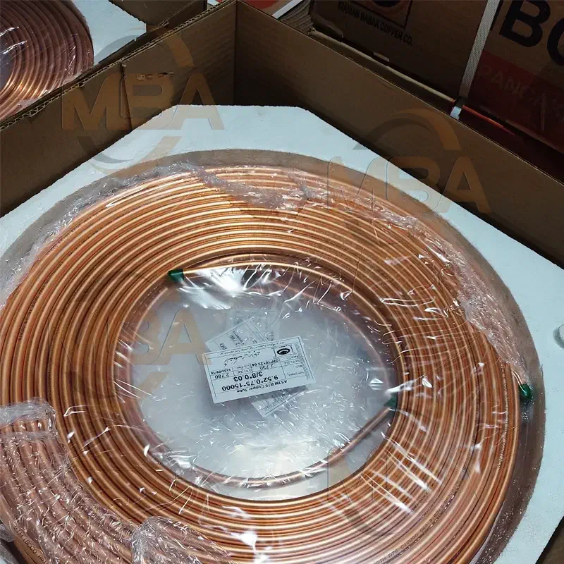 انواع لوله مسی با اجرا|کولر گازی و فن‌کوئل|صدرا-فارس, فاز ۱|دیوار