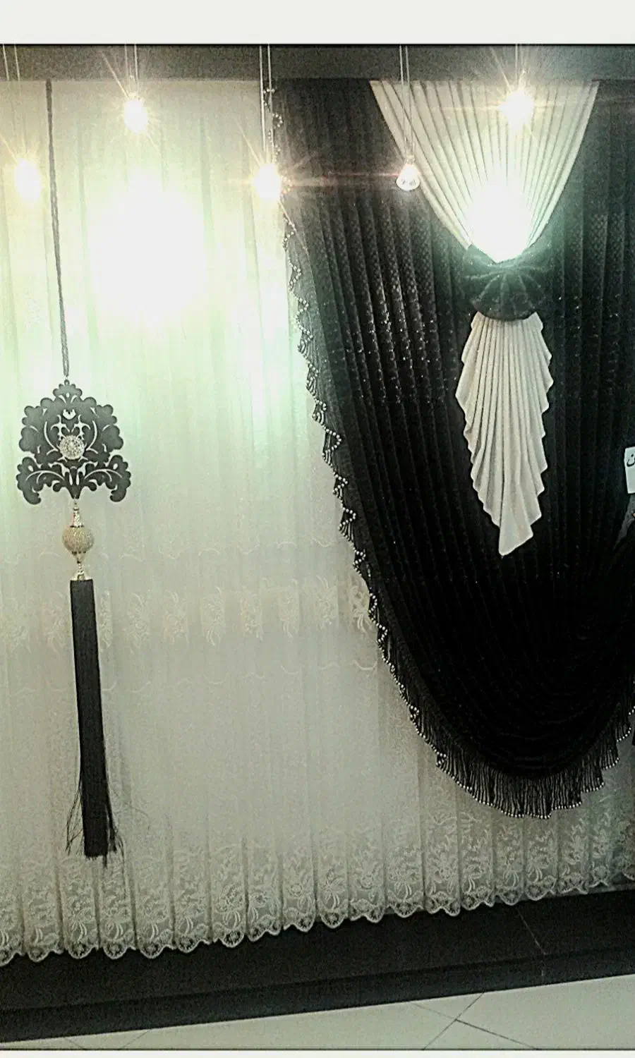 پرده و والان و قاب و مدال وسط|پرده، رانر، رومیزی|سبزوار, گلشن|دیوار