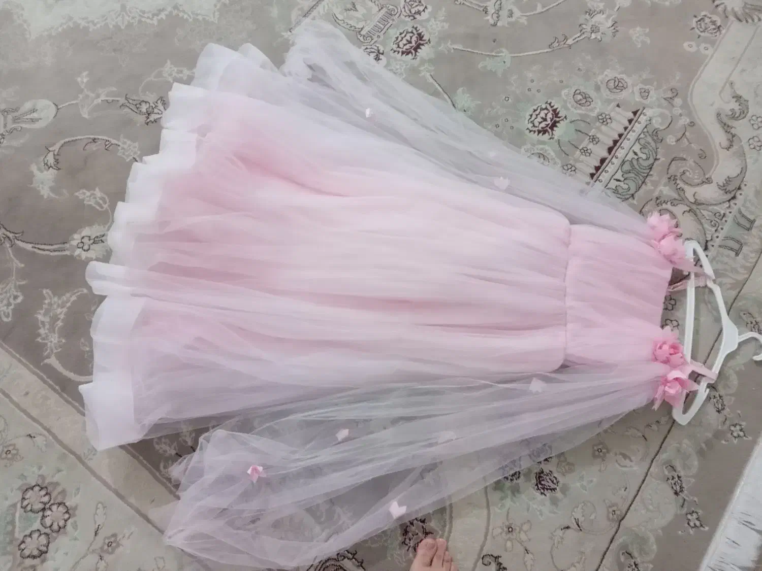 لباس عروس دخترانه سایز۹تا۱۲|کفش و لباس بچه|دزفول, |دیوار