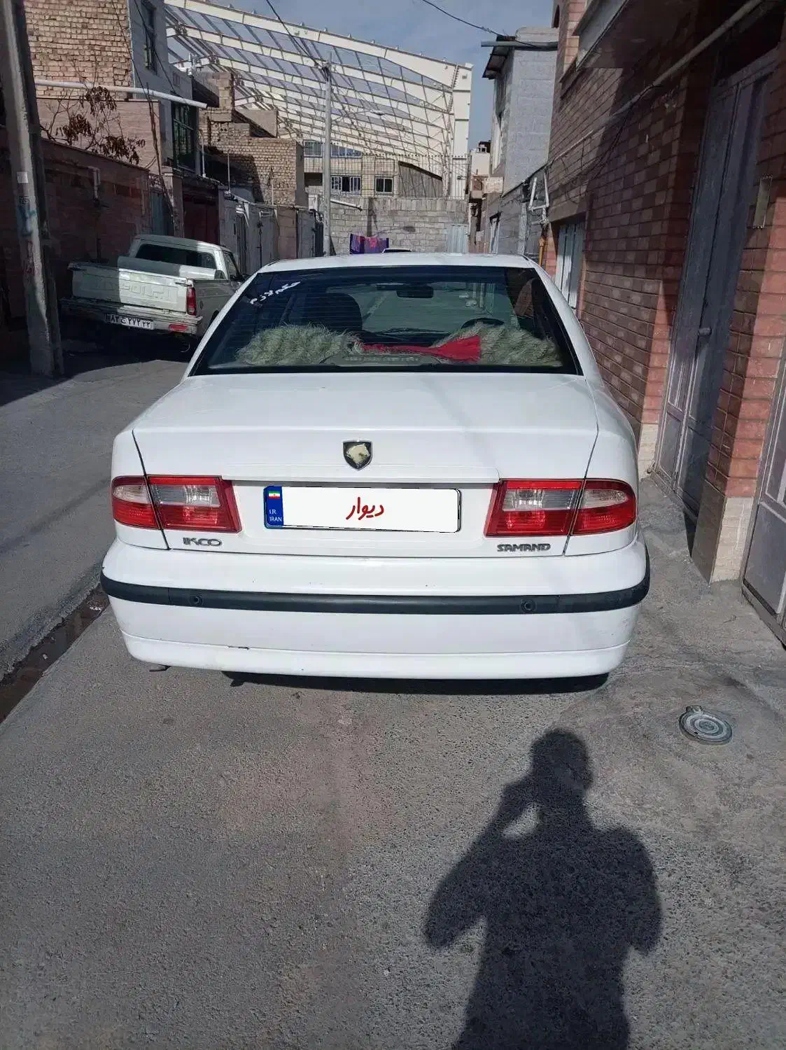 سمندlxبدون رنگ 95|خودرو سواری و وانت|نجف‌آباد, یزدانشهر|دیوار